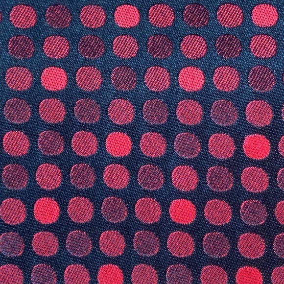 Stefano Ricci Black & Red Polka Dot Luxury Tie - Picture 7 of 7